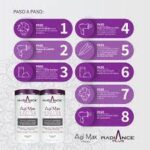 بوتاکس موی رادیانس ای جی مکس Agi Max Capillary Bottox Radiance Plus Volume Reductor - Solle 900 g - تصویر 5
